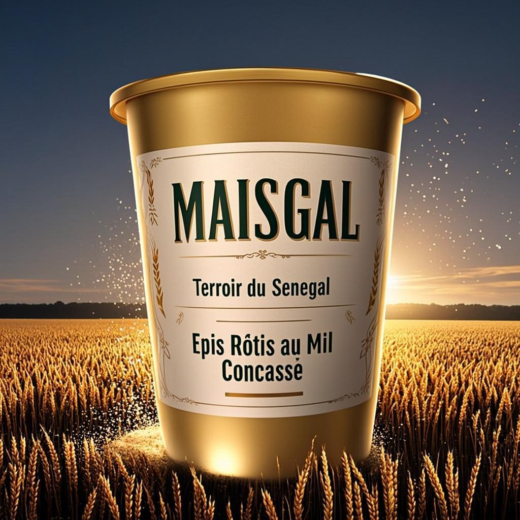 Épis Rôtis au Mil Concassé